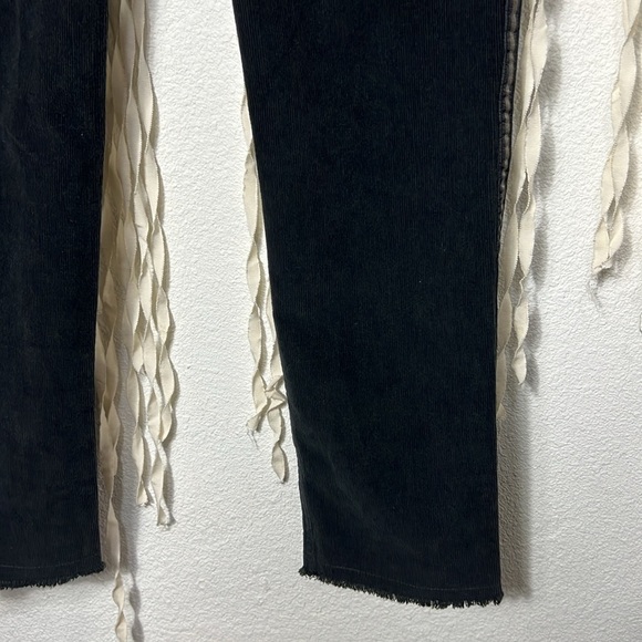 Nili Lotan Deep Gray Patch Pocket Corduroy Pants Size 4 - Picture 4 of 16